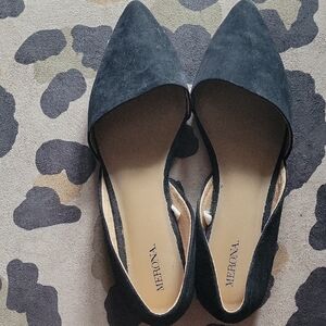 Merona Women's Black Pointed Flats